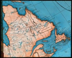 Image of Map of Cape Breton, Newfoundland and Labrador